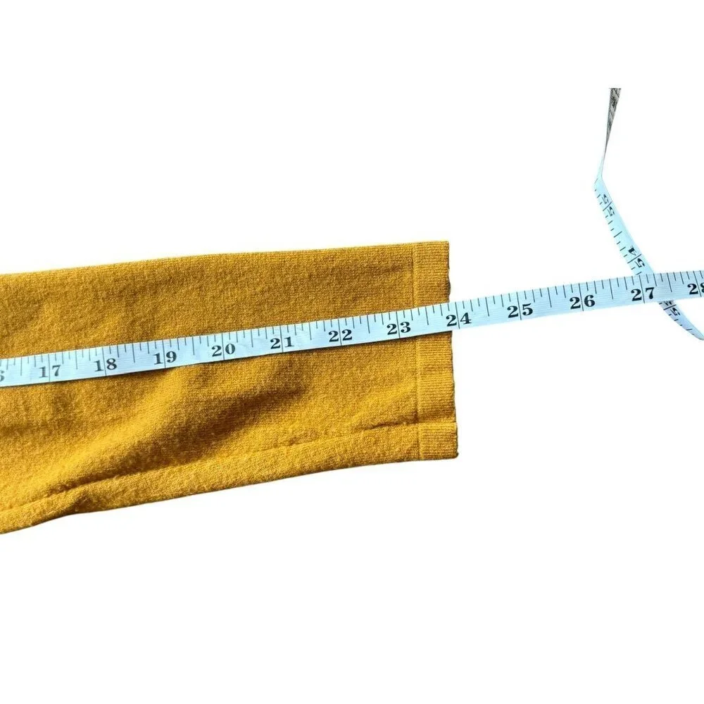 Cyrus Women's Dark Mustard Long Hooded Cardigan - Picture 5 of 8